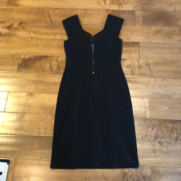 Joseph Ribkoff Little Black Dreas - Picture 4 of 5